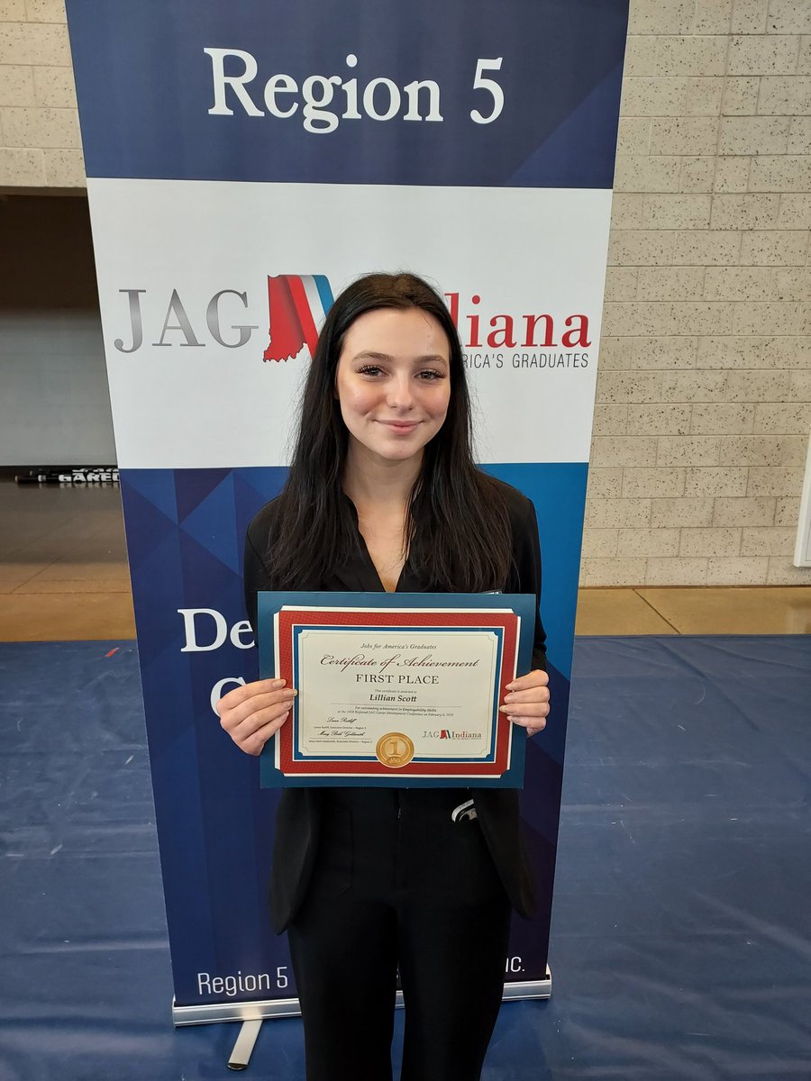 Eastern Hancock JAG (@eh_jag) on Twitter photo Congratulations to EH JAG President Lilli Scott, who placed first in the employability skills competition at the <a href="/jagindiana/">JAG Indiana</a> R5 Career Development Conference. Lilli advances to the state competition in March. Congratulations to EH JAG President Lilli Scott, who placed first in the employability skills competition at the <a href="/jagindiana/">JAG Indiana</a> R5 Career Development Conference. Lilli advances to the state competition in March.