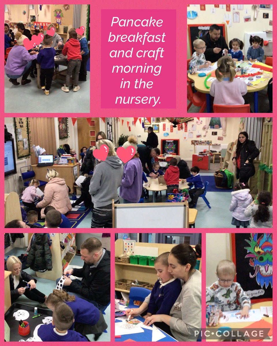 HMSWizardFS1's tweet photo. Eating pancakes for breakfast, dragon dancing, and enjoying crafts with our parents. What a lovely morning in the nursery!
@HMSWizardFS1 @DeltaStrand 
#ParentEvent #Community https://t.co/qLSl8nBwyQ