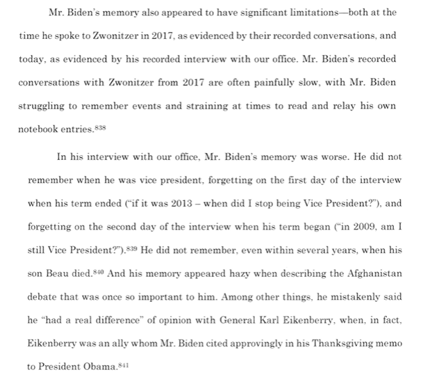 BNONews's tweet image. Special counsel says President Biden&apos;s memory appears to have &quot;significant limitations&quot;:

&quot;He did not remember when he was vice president ... He did not remember, even within several years, when his son Beau died&quot;
