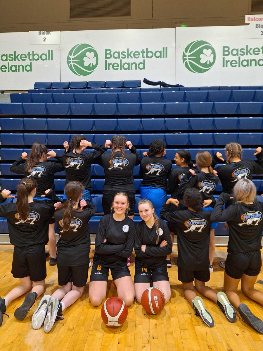 PresSecTralee's tweet photo. The U16 Pres Panthers are through to the All Ireland Final! QF win over Dominican College Griffith Avenue, Dublin 61-55. Semi Final win over Colaiste na Carrige, Donegal. All Ireland Final 21-2-24 vs Loreto Bray https://t.co/5FWnp4pEdc