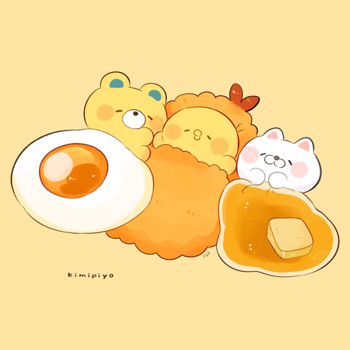 「ひよこ 目玉焼き」のTwitter画像/イラスト(新着)