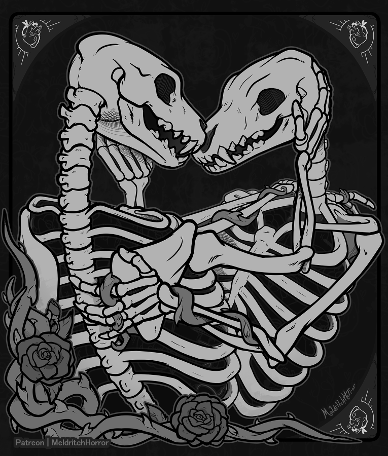 The Lovers 💀💕🌹
Drawn Together...