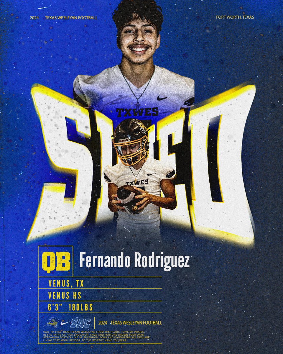 Staying in the 8⃣1⃣7⃣
Welcome Home @FernandoRodQB 
#RamsUp