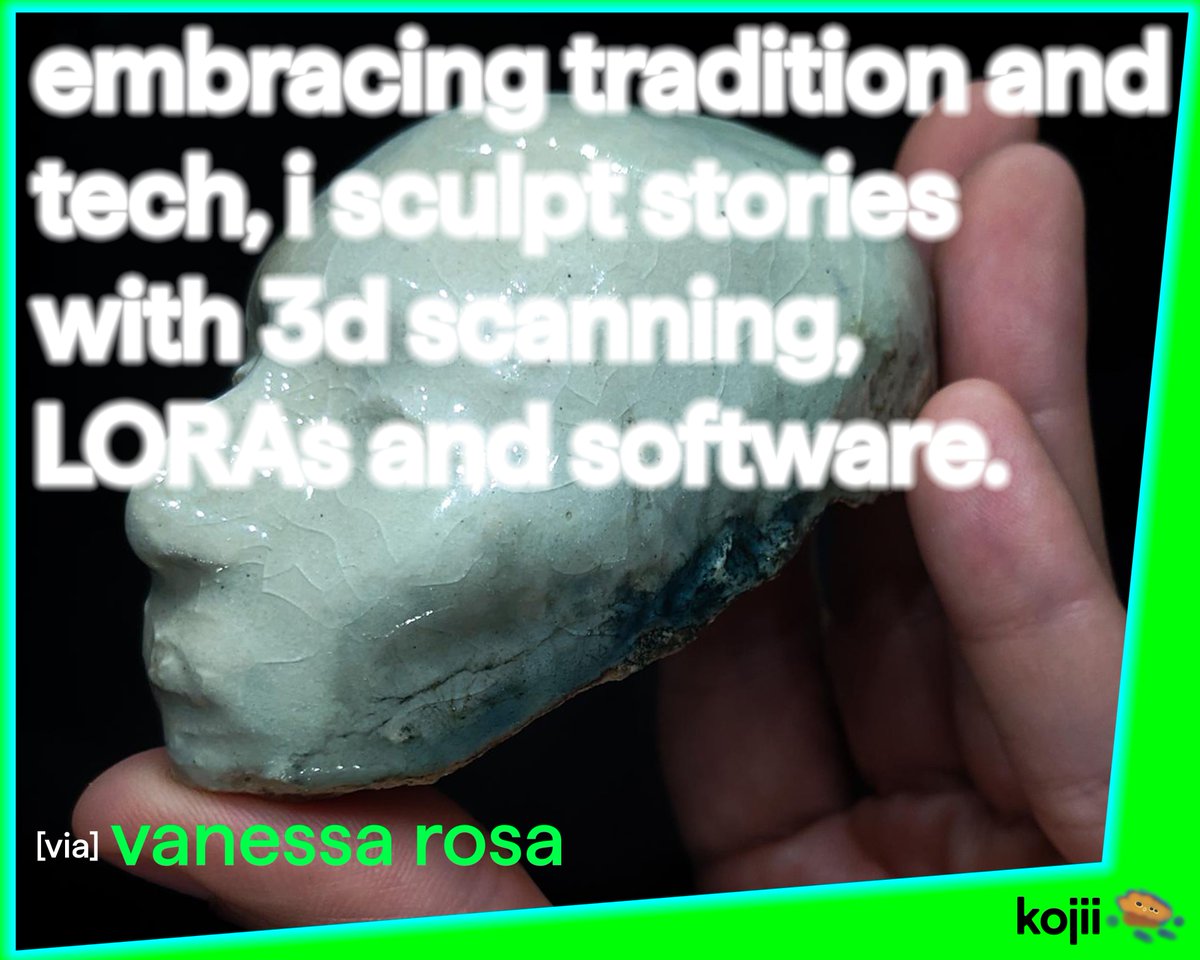 Insights from @va2rosa, digging into AI artistry 🤖✨ A quick 🧵:
