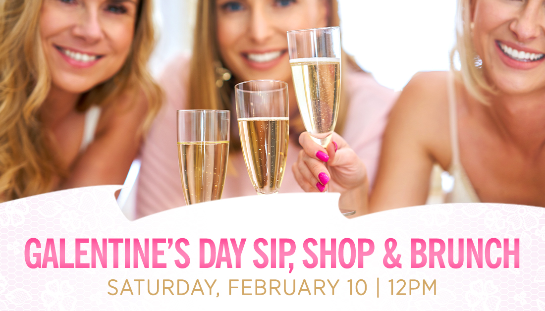 There's nothing better than your best friends... except your best friends with brunch and mimosas! Celebrate your girls this Saturday at our Galentine's event featuring light bites brunch, shopping, photobooth, DJ & more! Tickets are $25. Grab yours now: brnw.ch/21wGOhZ