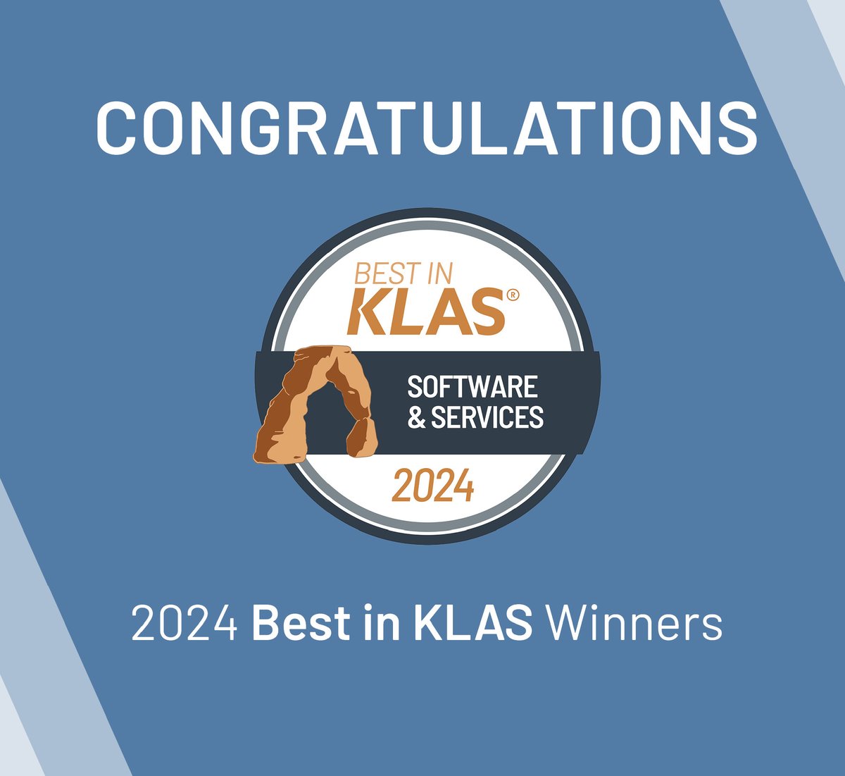 Congratulations to all the Best in KLAS winners I have the chance to work with, including <a href="/Waystar/">Waystar</a>, <a href="/ClearBalance/">ClearBalance HealthCare</a> and <a href="/sonitor/">Sonitor</a>. To read this year’s Best in KLAS report, click here: shorturl.at/lnFM6
#BIK2024
#BestInKLAS2024