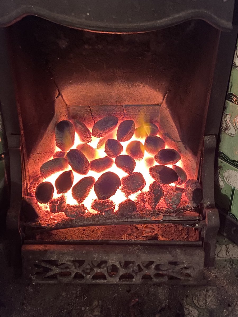 After a long long day cheese making with plenty of snow. It’s good to come home to this from my gorgeous wife.  #YorkshireDales #cheese #realfire