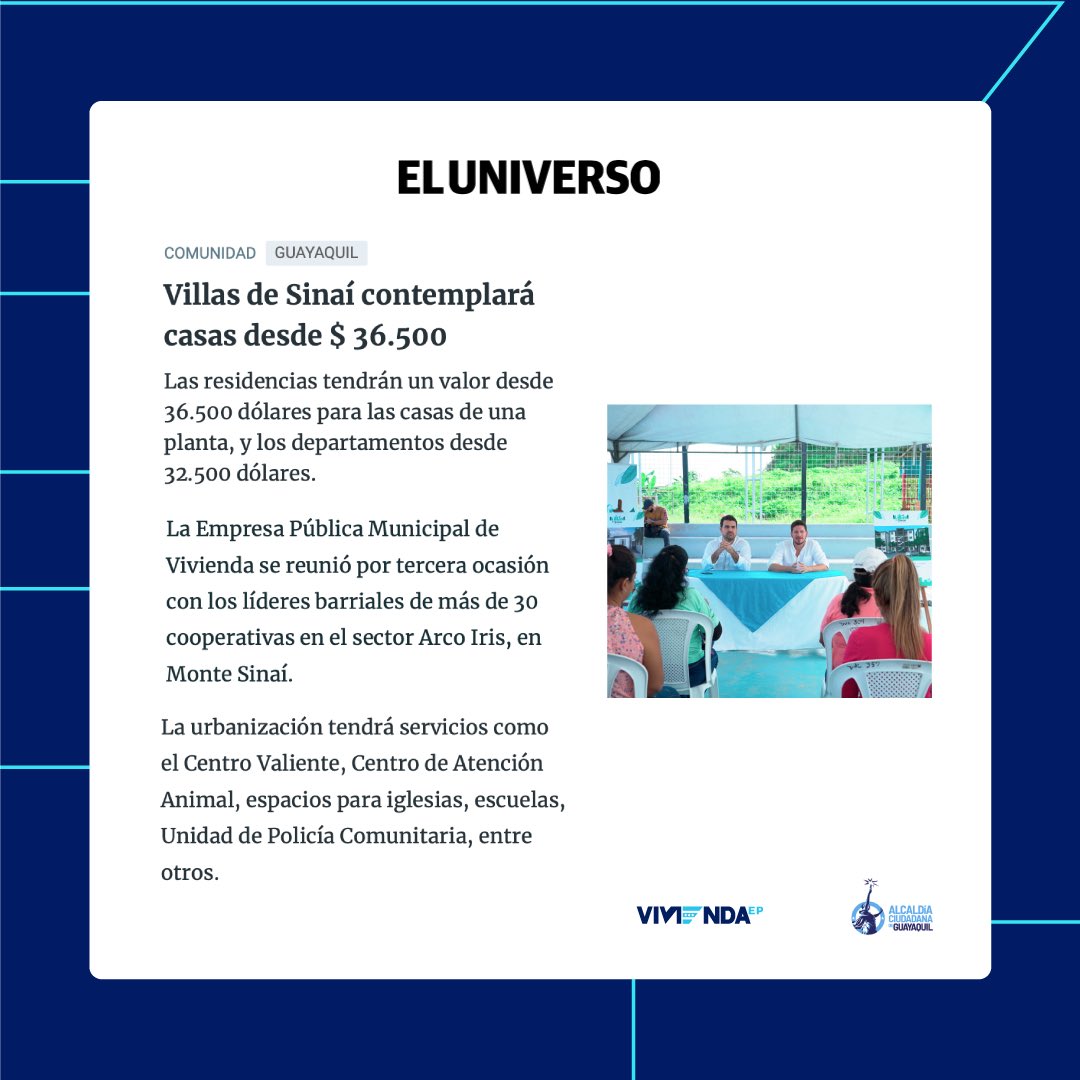 Conoce más detalles sobre nuestra reunión con los líderes barriales de Monte Sinaí en la nota del <a href="/eluniversocom/">El Universo</a> ⭐️
eluniverso.com/guayaquil/comu…