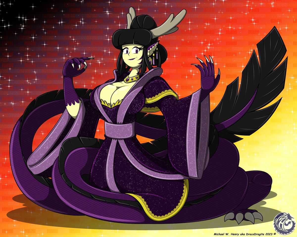 To celebrate the Year of the Dragon we have Dragon Empress Donna. Hope you all like it. ^^
