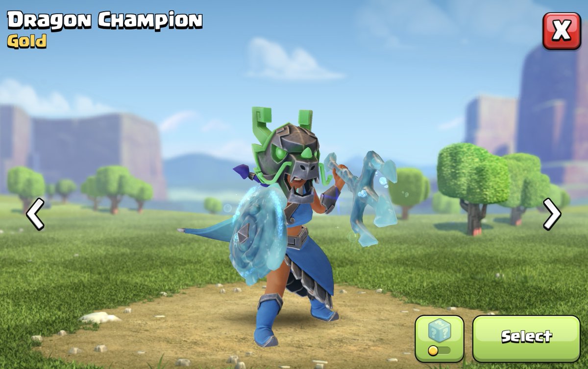 Dragon Champion Hero Skin GIVEAWAY! (x1)
I'll send you a code which you can redeem in-game, 1 x Winner! #GiftedBySupercell ❤️ 

To enter the GIVEAWAY:   
▶️ Retweet this post and Follow Me!  

1 x Winner selected on 12/02/2024. Good luck and thank you! #ClashOfClans
