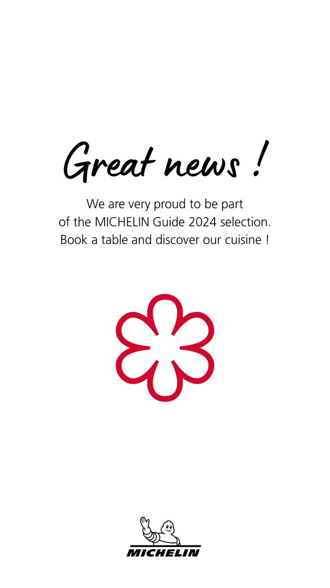 cliffhousehotel's tweet image. ♥️ @MichelinGuideUK #MICHELINStar #MICHELINGuideGBI