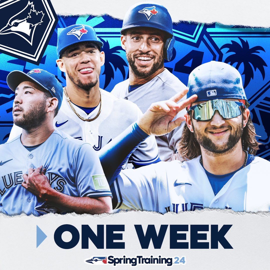 #SpringTraining starts in ONE WEEK! ☀️