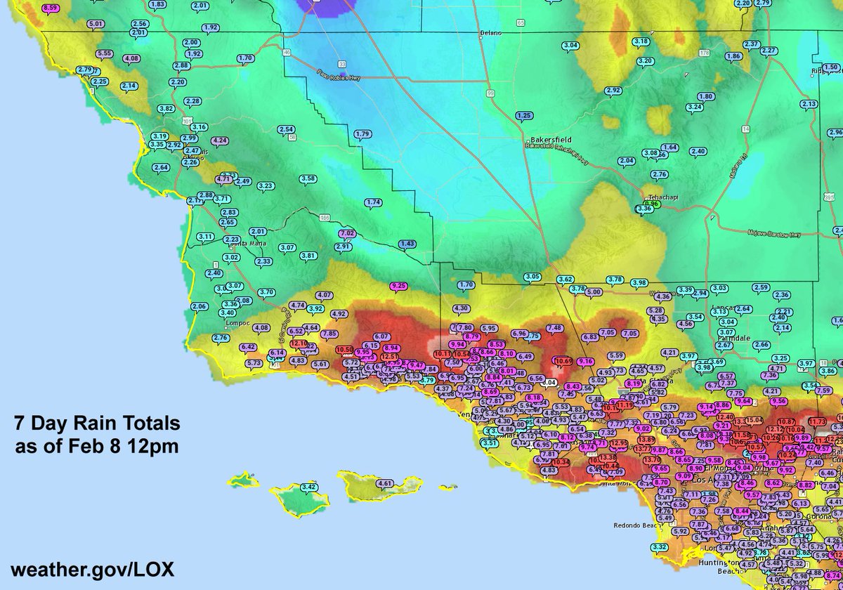 NWS Los Angeles tweet media
