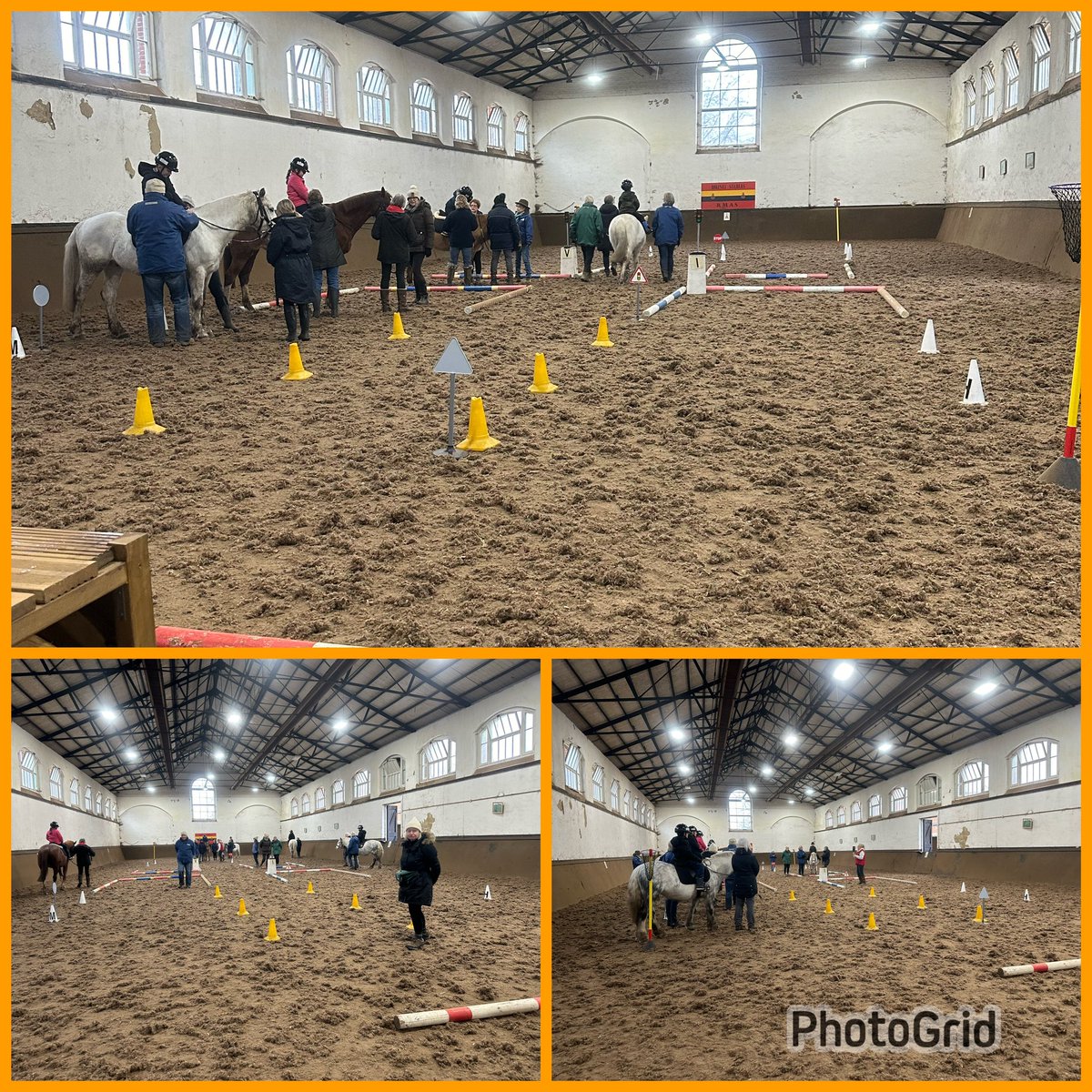 BagshotInfant's tweet photo. We had fun at @sandhurstrda riding this morning; a town, with roads, traffic lights and crossroads had been set up for our children to navigate! They had to steer their ponies, signal left and right and avoid a collision! Well done children (and volunteers😊) https://t.co/lOsGdE1NFq
