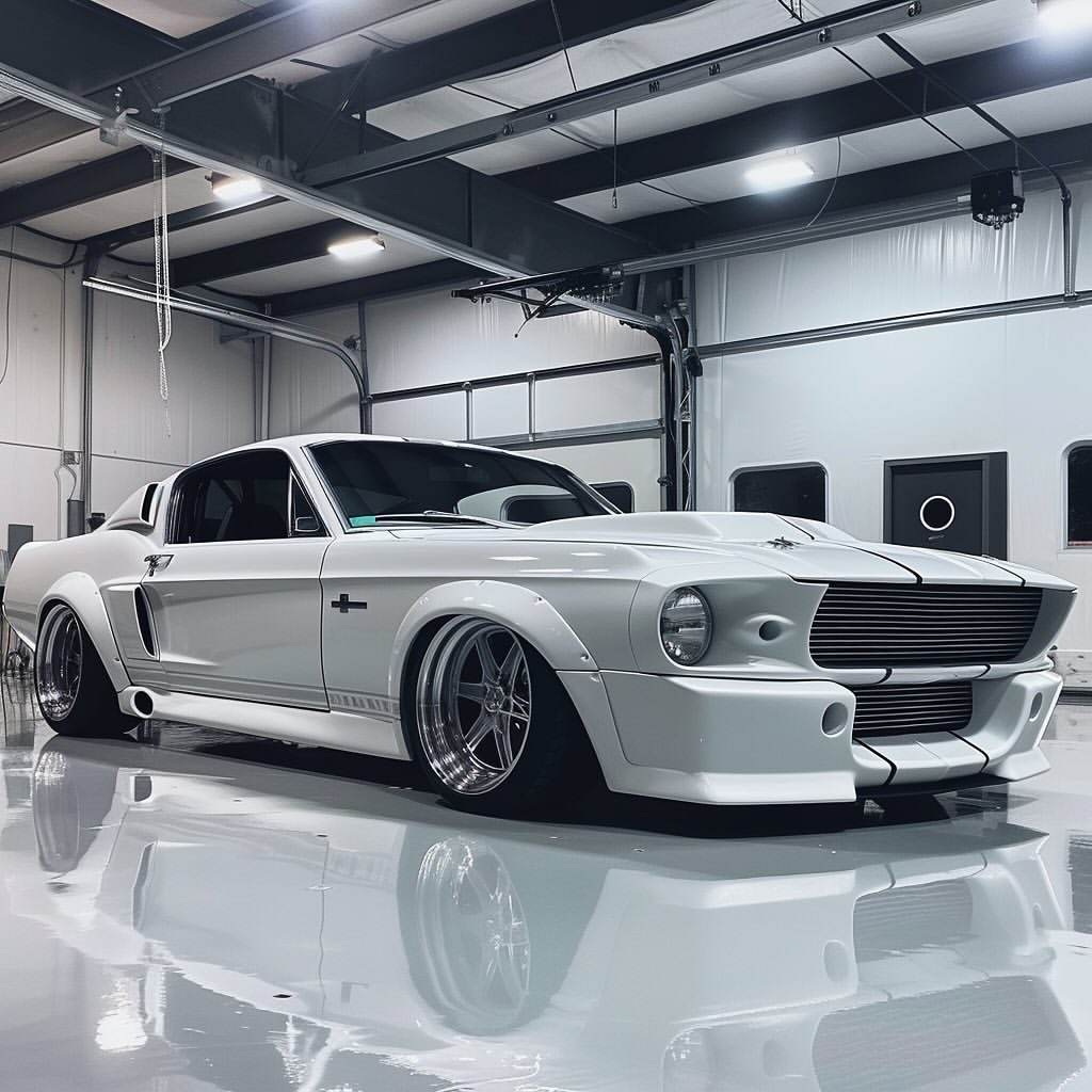 White Mustang 👻