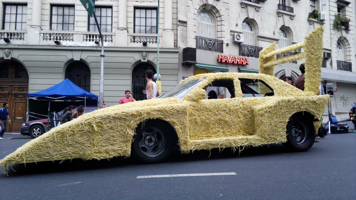 You've got a pasta car I've got a fork that we can share