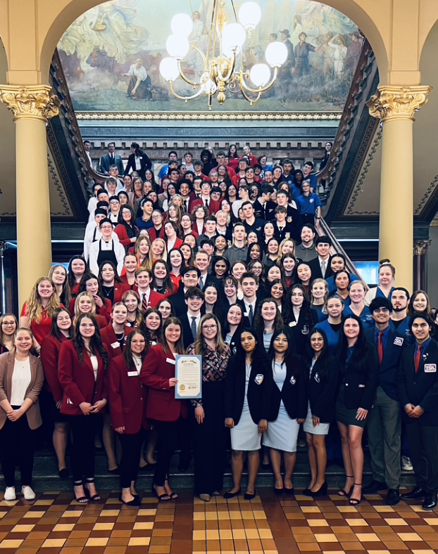 NorwalkSchools's tweet photo. HS culinary arts students visited the capitol for CTE Day this week! Students created delicious samples to share with state representatives. 👨🍳
The NCSD culinary team will be performing at the 2024 State Invitational Iowa Restaurant Association on Feb. 27 at Hy-Vee Hall! #CTEday https://t.co/xnqtlHj1PQ