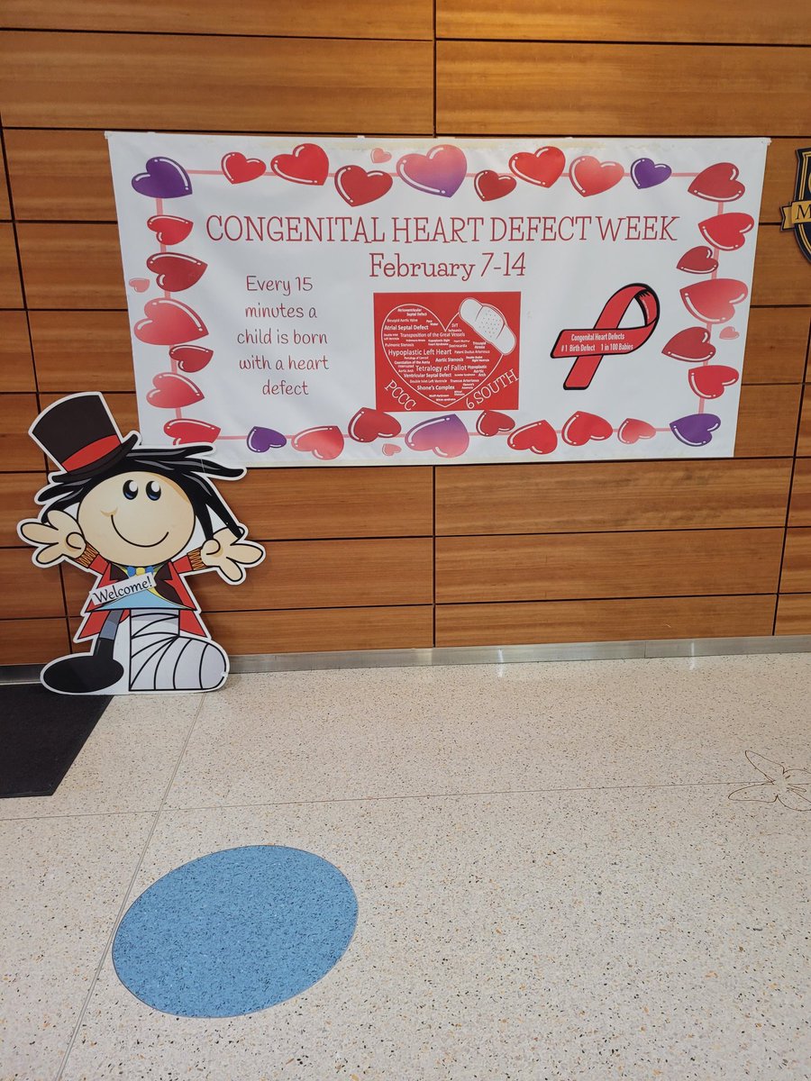leon_metlay's tweet image. The lobby of @URMed_GCH. #CHDAwarenessWeek #CHD