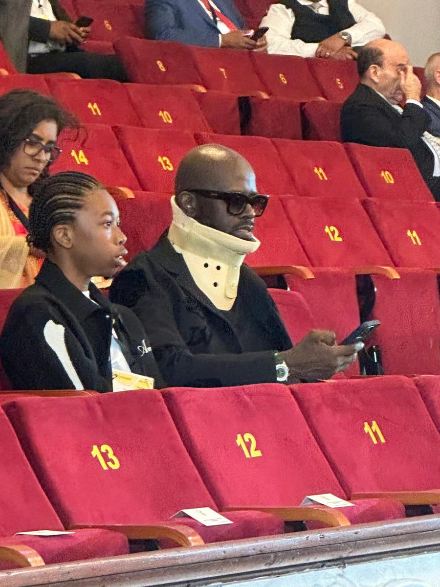 Black Coffee is attending SONA together with his son in Cape Town. 

#SONA2024