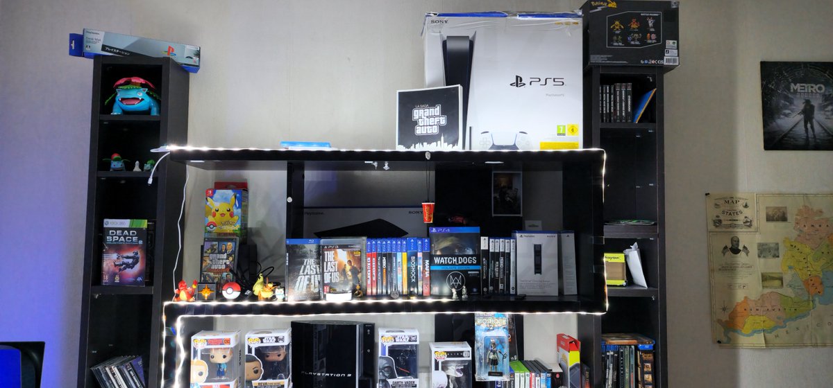 UltimaGamingFr's tweet photo. #UltimaGamingFrance #PS5
Voici quelques nouvelles photos de notre collection une partie et cependant non présente il s'agit de la partie Playstation 3 mise ailleurs .
Quand pensez vous ?
#CollectionGame #ModernGames #RetroGames #ColletibleCollection #PlayStation https://t.co/sqTy0b67FI