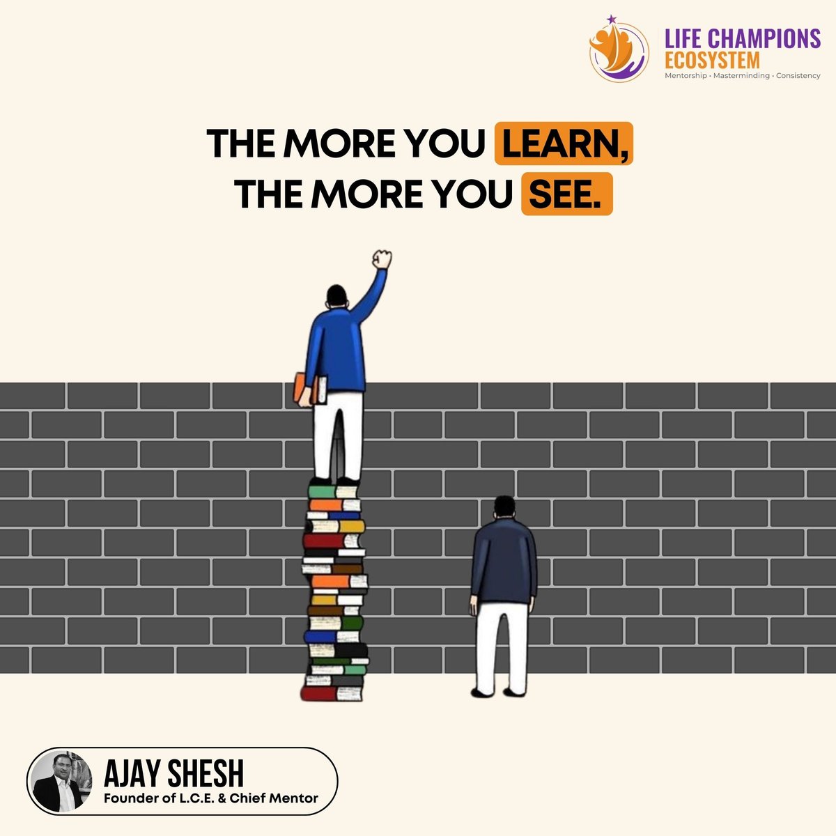 lcecosystem's tweet photo. In the world of #business, the more you learn, the clearer your vision becomes. 

Each lesson opens new perspectives, guiding us towards informed decisions &amp; brighter opportunities. 
.
.
#ThriveWithLCE #businessknowledge #businessadvice #businesstips #businesscoach #businessideas https://t.co/xfvzsjjIE8