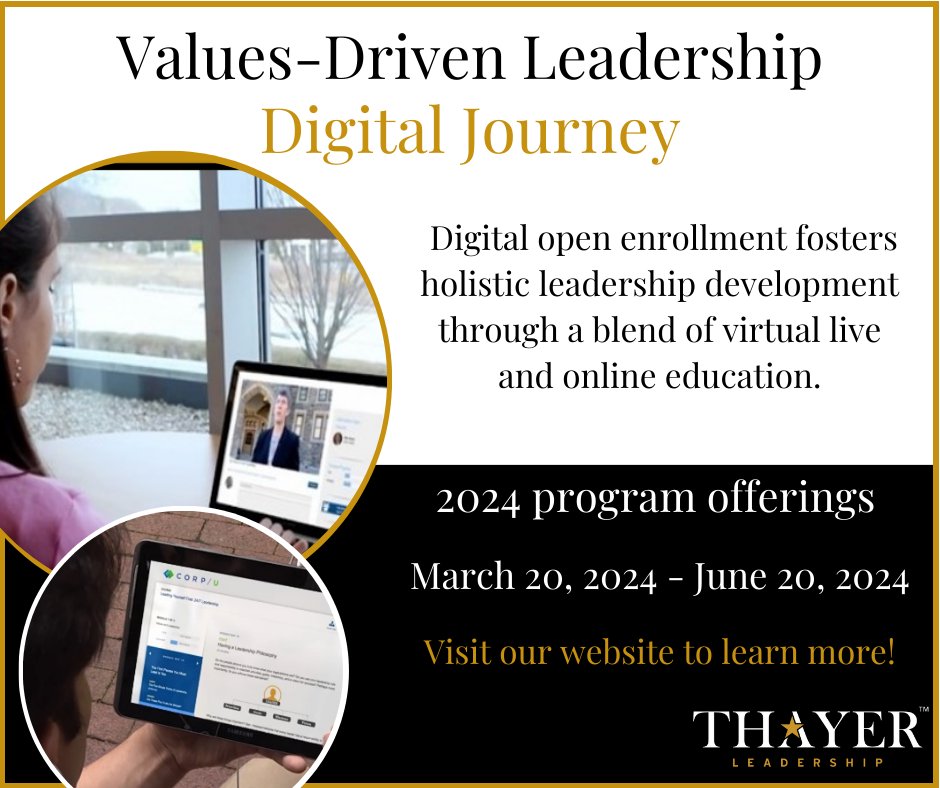 Thayer Leadership tweet media