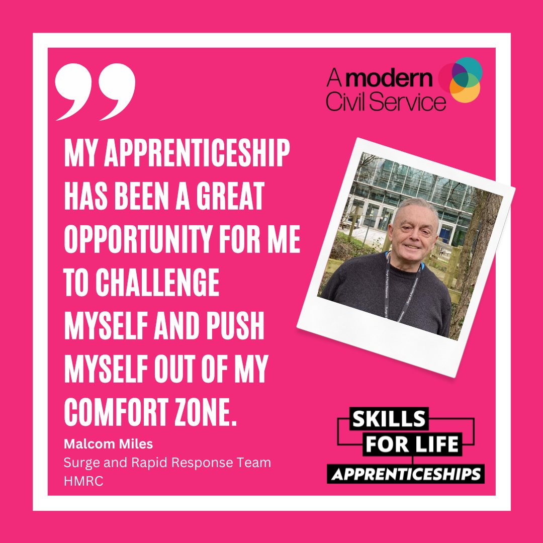 “A great opportunity for me to challenge myself and push myself out of my comfort zone.” With apprenticeships available in a range of areas, find one that suits you here ➡️civil-service-careers.gov.uk/apprenticeships #AModernCivilService #AProudCivilServant #NAW2024