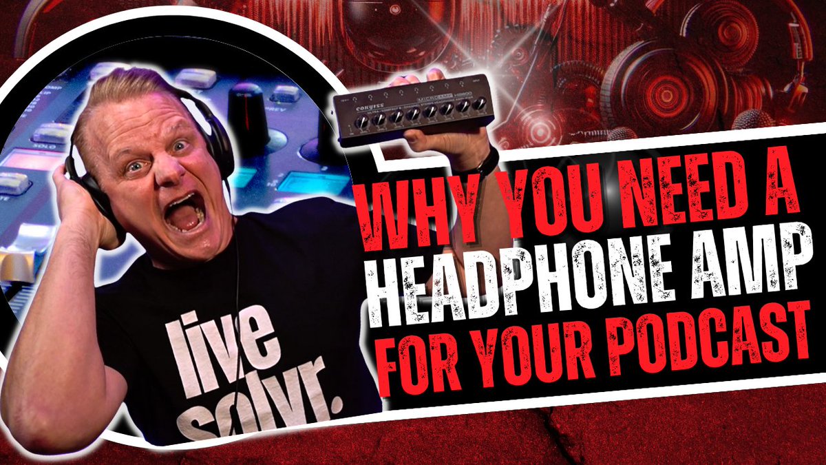 WUT?! We can't heeeearrr youuuuu! Why you may need a headphone amp for your podcast: youtu.be/DjTaiHVOi-4 #headphoneamp #podcast