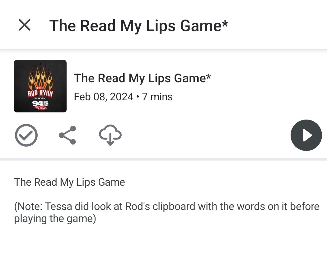 KMundoB's tweet photo. Pulling up my @iHeartRadio app to listen to the @rodryanshow replay and I noticed something about today's game😂😂😂 https://t.co/X9TqrQ3TIR
