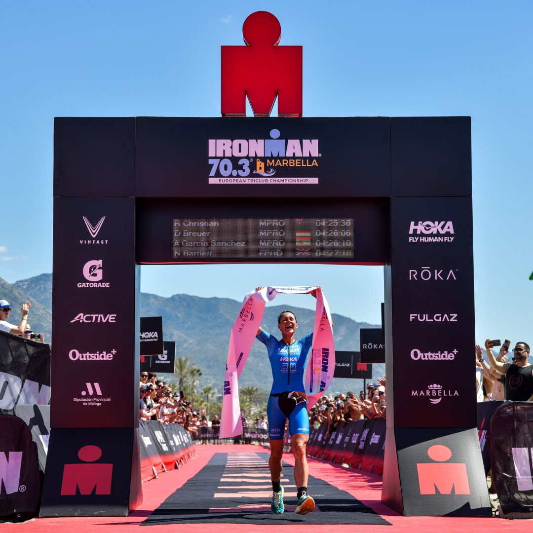 🚴‍♀️Mark your calendars! Join Nikki Bartlett, reigning champion of IRONMAN 70.3 Marbella, on Monday, Feb 12th, at 7pm GMT🇬🇧. She'll be riding her favorite part of the Marbella course, set to host the 2025 IRONMAN 70.3 World Championship. Don't miss this event, only on FulGaz!