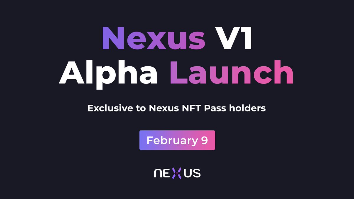 Hustlepedia's tweet image. Huge day leading up to tomorrow. 

Tomorrow we launch the V1 edition of the @NexusLabsGG platform for our NFT Holders 🤝👾

Track your investments, elevate your research, and jump into the latest Web3 games directly on Nexus. 

⏳