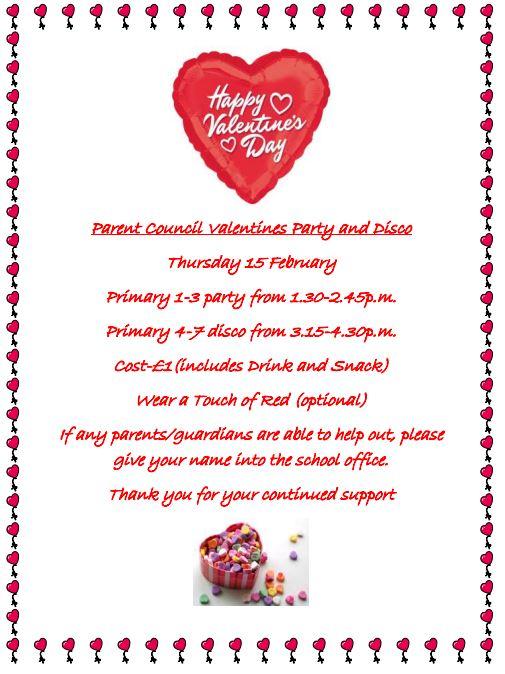Roses Are Red! 🌹 
Violets Are Blue! 💙
DISCO time is coming! 🥳 
And we invite YOU! 💥

More information about our Valentine's DISCO below for all the pupils at <a href="/CarbrainPrimary/">Carbrain Primary School & Nursery Class</a>. ❤️ 

More information below. ⬇️

#carbraincares