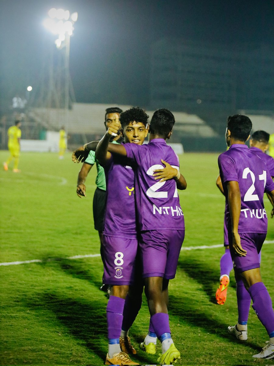 keralafa's tweet photo. โฝ๏ธ Kerala United FC marches into the Scoreline Kerala Premier League Finals with a confident 2-0 win over Muthoot FA! ๐๐
#ScorelineKPL #IndianFootball https://t.co/z4nWZa6cXm