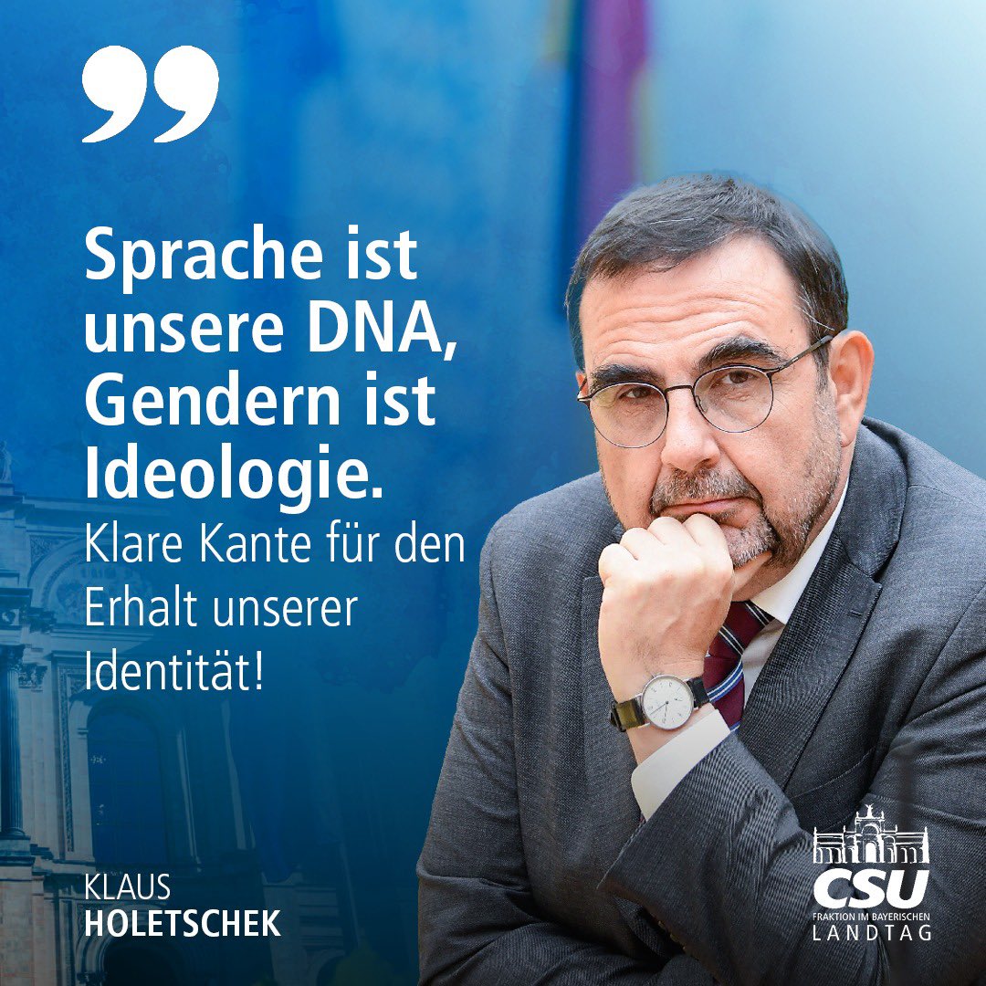 Wir dürfen unsere gewachsene Sprachstruktur nicht künstlich und ideologisch motiviert zerstören. Der Rat der Rechtschreibung hat klar festgehalten, dass Genderzeichen nicht Kernbestand der deutschen Rechtschreibung sind. Darum: Nein zum Gendern!