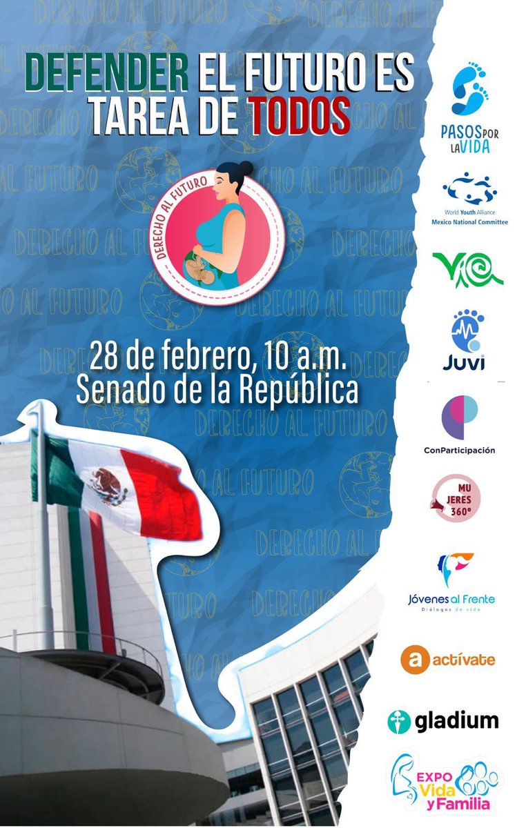 Dialogaremos sobre los retos pendientes para asegurar un futuro digno para todos.

Seamos la generación que luchó por un México mejor para todos 🇲🇽
Regístrate aquí 👉 forms.gle/mgQicJfi3fHqqM…