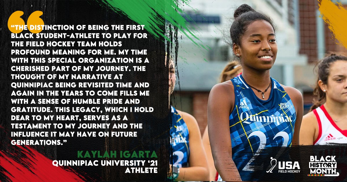 USA Field Hockey (@usafieldhockey) on Twitter photo Kaylah Igarta developed a love for field hockey from a young age and when she became a part of the <a href="/QuinnipiacU/">Quinnipiac University</a> team, that passion blossomed into a journey of inspiration for many.
Read Kaylah's story: bit.ly/48cODe2 Kaylah Igarta developed a love for field hockey from a young age and when she became a part of the <a href="/QuinnipiacU/">Quinnipiac University</a> team, that passion blossomed into a journey of inspiration for many.
Read Kaylah's story: bit.ly/48cODe2