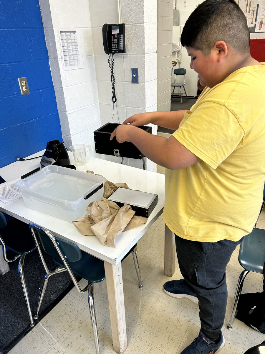 FCSreader's tweet image. Learning about Cai Lun from Ancient China and making paper  @FranklintonMS!!  We could write a book with what we’re making out of recycled paper!  Thank you @NCStateCED for the supplies.