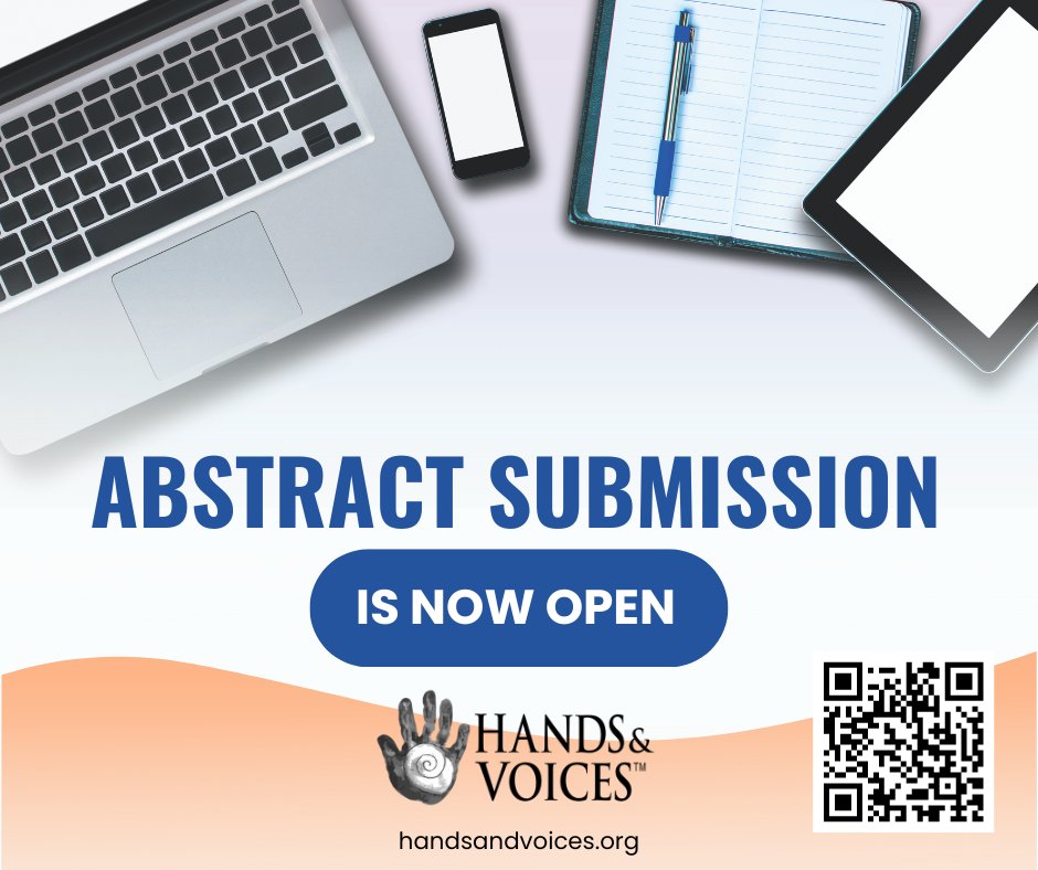 HandsandVoices's tweet photo. It's that time of year again! We are currently accepting abstract submissions for the 2024 H&amp;V Leadership Conference to be held Friday, September 20th - Sunday, September 22nd, 2024 in Spokane, Washington.

https://t.co/jZ9fH8vyQW

The deadline is 5 PM MT March 25th. https://t.co/P1ek87t12g