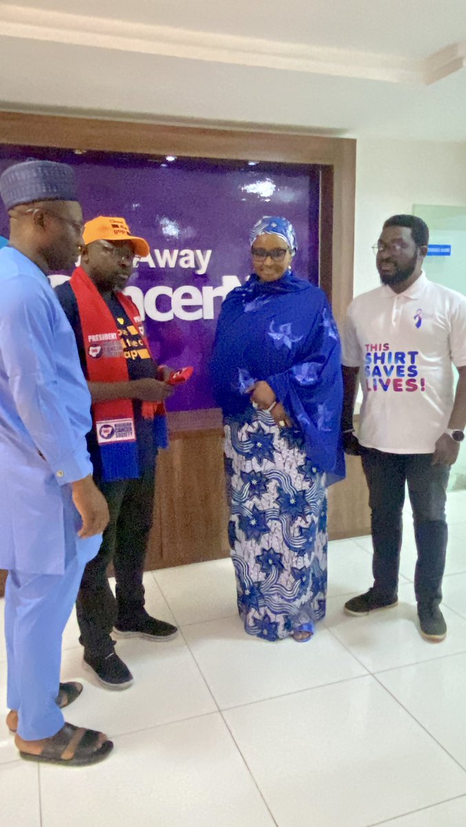 MedicaidcfP's tweet photo. A heartfelt congratulations to our inspiring CEO, Dr. Zainab Shinkafi Bagudu, on receiving a prestigious Life Membership from the Nigerian Cancer Society @NigCancer_NCS ! 🏅 

Your unwavering dedication to the fight against cancer has made a lasting impact, and this honor is truly well-deserved. Your leadership continues to inspire us all. 

Here's to making strides in the battle against cancer! 🎗️ 

#Congratulations #LifeMembership #CancerAwareness #medicaidcancerfoundation