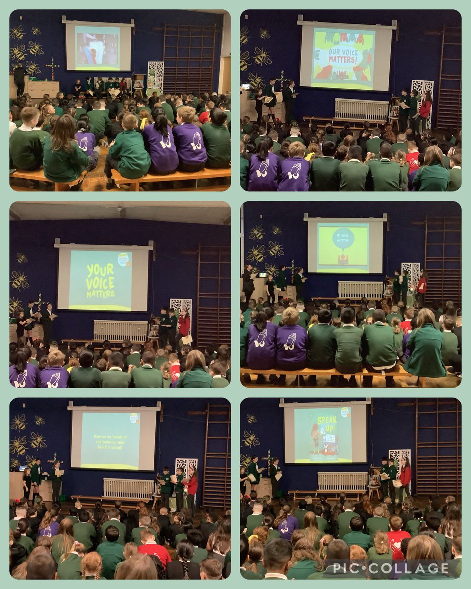A big thank you to Kindness Club who led our KS2 Assembly @StJosephStBede this morning all about #ChildrensMentalHealthWeek. It was great to hear them speak with such confidence about how everyone’s voice matters 💚💛 @Place2Be #sjsbsmsc #sjsbmh