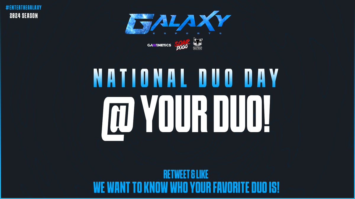 Who you winning it all with? 🏆 @ Them below! 
                 Don't forget to Like & Retweet. 

#Retweet | #EnterTheGalaxy | #DuoDay