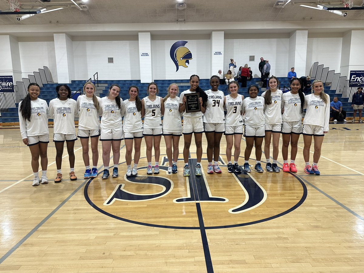 STJAthletics1's tweet photo. Congrats to our 3A Area 6 Tournament Champions. 

Also, congrats to Senior Ava Card on being named as the All Area MVP and to freshman Natalie Barton, 8th grader Kaitlin Mitchell, and 7th grader Morgan Lilly for their All Area team selections. https://t.co/0znBkVP2x5