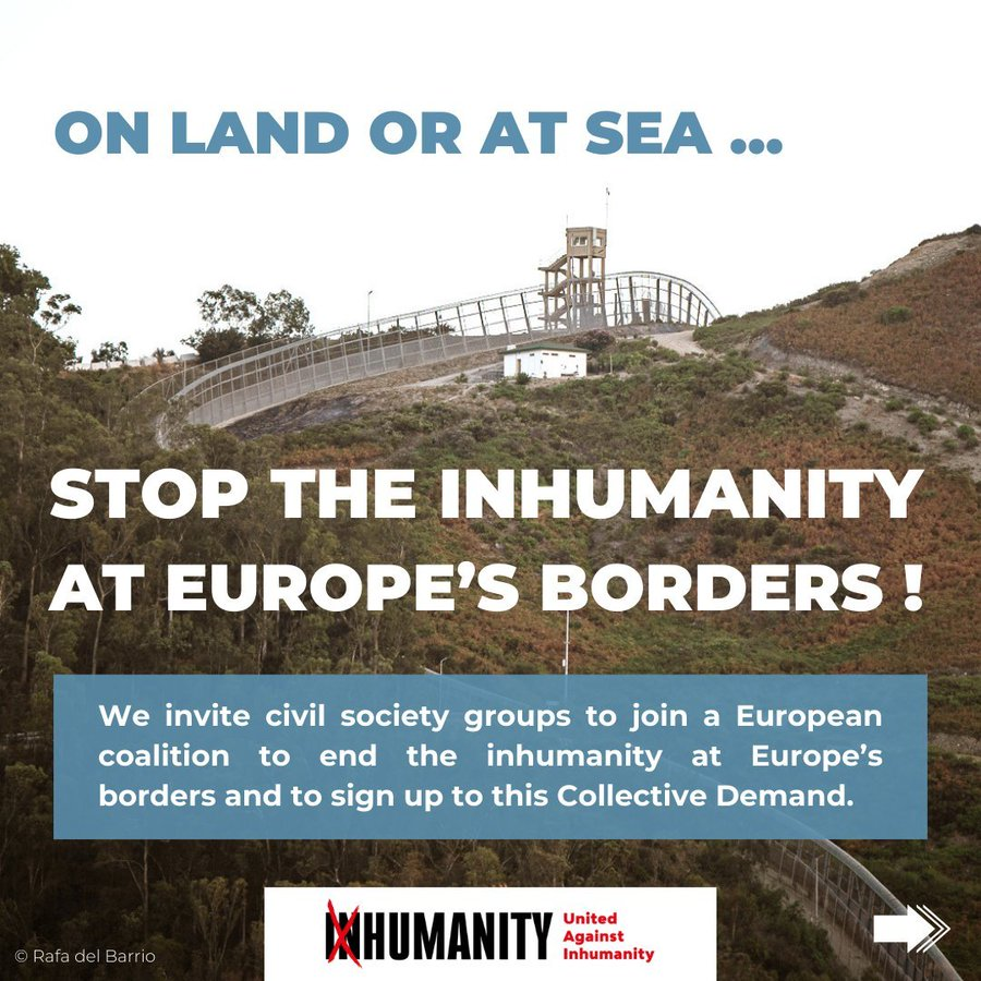 This is why we need to Stop the Inhumanity at Europe's Borders.