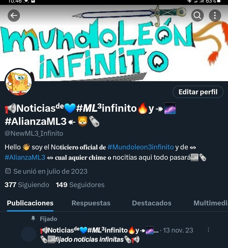 📢Noticiasᵈᵉ💙#𝙈𝙇³infinito🔥y↠🌌#AlianzaML3↞🦁🗞 tweet media