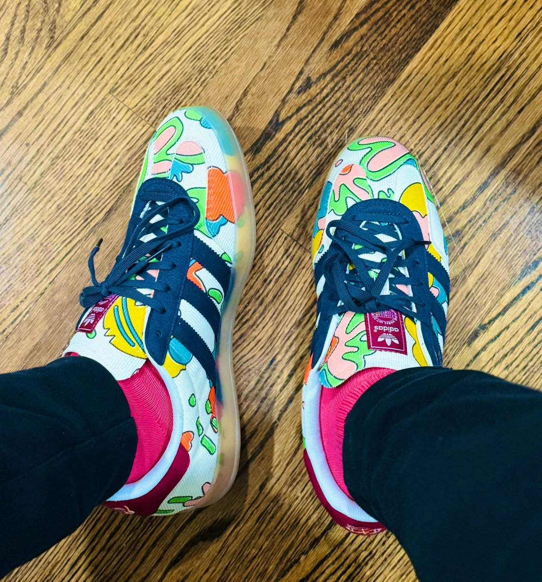 Day 8: Crazy Days @JerLisa_Nicole #BHMKOTD 

@seanwotherspoon x Gazelle Indoor 'Kaleidoscopic Lens'

#KOTD #Adidas #Gazelle #ThreeStripes #SeanWotherspoon #RoundTwo #yoursneakersaredope