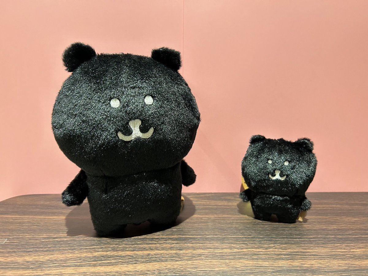 ナガノのくま ぷちミニマスコット ぬいぐるみ THE BLACK ナガノ展開催記念