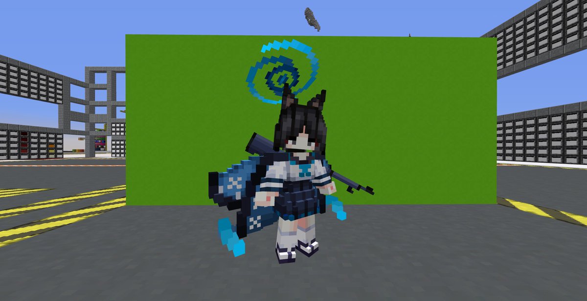 Orange_Yue's tweet photo. 桐生キキョウ
#armourersworkshop #我的世界 #minecraft #voxelart #bluearchive #碧蓝档案 #蔚蓝档案 https://t.co/SDAY96wKVB