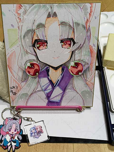 出来た
これで3人そろった 