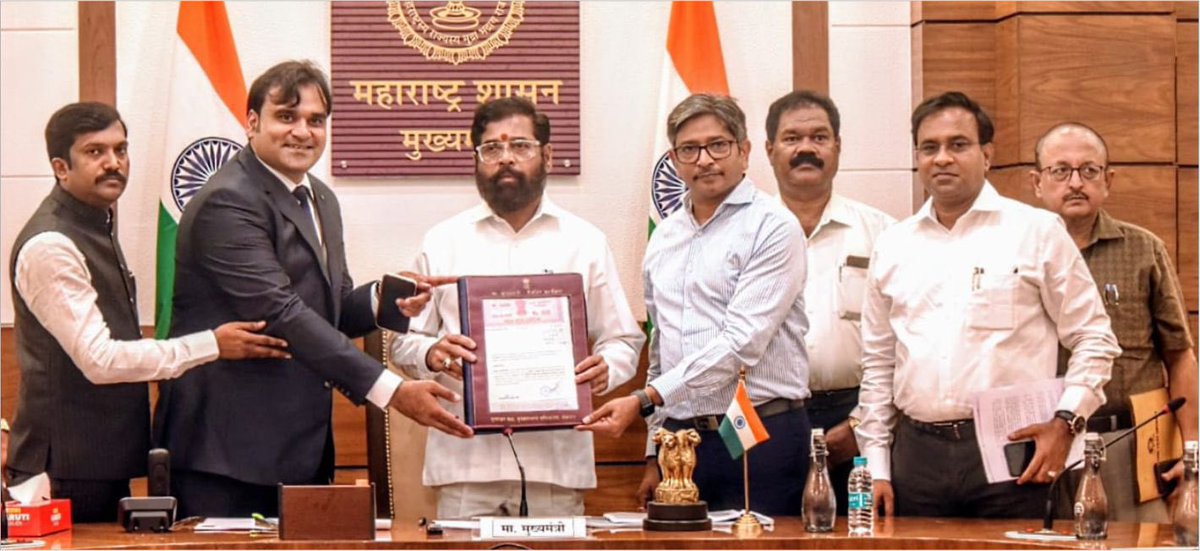 Shinde Govt signed MoU with Kings Gas Pvt Ltd to turn 5000 diesel buses into LNG buses. •MoU was signed in presence if CM Eknath Shinde to convert 5000 MSTC diesel buses into liquified natural gas buses. •Use of LNG will not only control pollution but will save ₹230 Crore