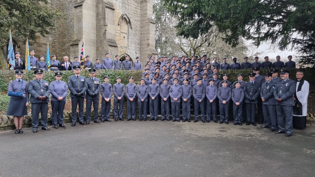422 parades with 1101 to mark formation of ATC.

422corbyatc.co.uk/news/2024/feb/…